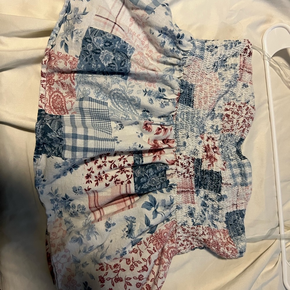 American eagle strapless top
